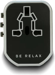 Be Relax 1009200004 Universal Socket Adapter from Universal to Universal