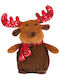 Amek Toys Weihnachtliche Figur Hirsche Rot