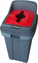 Planet Recycling Plastic Waste Bin 70lt