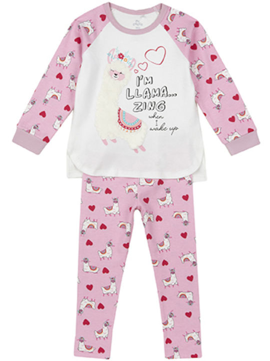 Chicco Pijama pentru copii De bumbac Roz