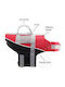 Lalizas Dog Life Jacket Waterproof Red