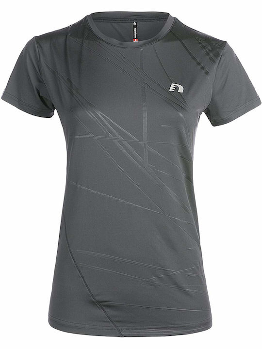 Newline Damen Sportlich T-shirt Gray