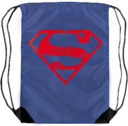 Superman Παιδική Τσάντα Θαλάσσης Μπλε Superman Παιδική Τσάντα Θαλάσσης Μπλε