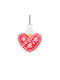 Hängendes Herz Ornament