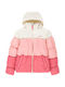Kinder Steppjacke mit Kapuze Pink
