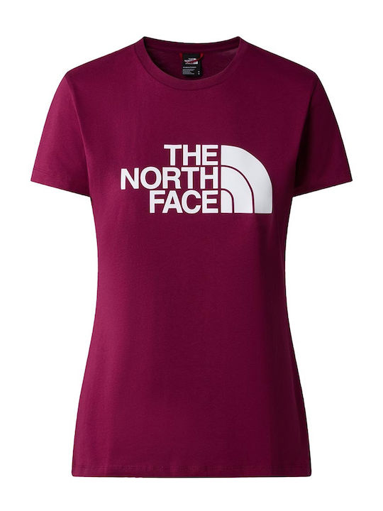 The North Face Women's T-shirt Burgundy