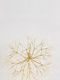 Ln Handmade Soaps Illuminated Christmas Figure Ball Gold 30x30x30cm