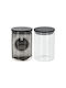 Excellent Houseware Βάζο Γενικής Χρήσης με Καπάκι Γυάλινο Διάφανο 575ml