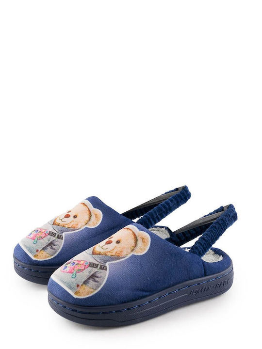 Love4shoes Kids Slippers Blue