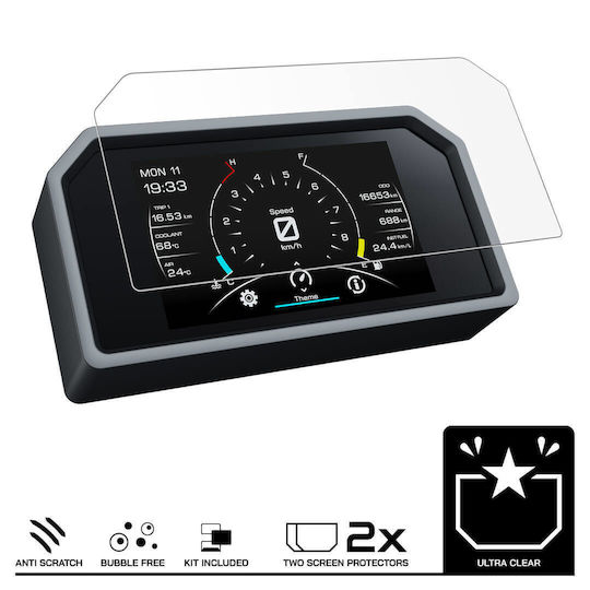 Speedo Angels Protecție instrumente motocicletă Yamaha Tracer 9 GT+ - Tracer 9 GT+ / Tracer 9 GT Yamaha Tracer 9 GT+ Transparent