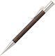 Graf Von Faber-Castell Μηχανικό Μολύβι Σχεδίου Μεταλλικό 0.7mm με Γόμα 1τμχ Γκρι