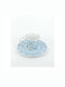 Lampiris Interiors Set of Cups Tea Porcelain White 6pcs
