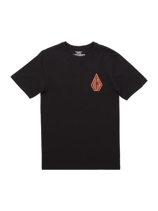 Παιδικό T-shirt Μαύρο Motorin