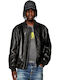 Leather Jacket Biker Black