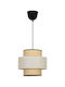 Viokef Pendant Light Beige with Socket E27 30x300cm