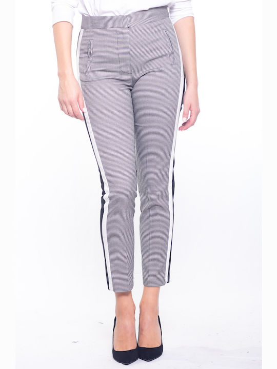 Dama Tesatura Pantaloni Alb