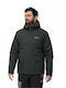 Jack Wolfskin Herren Winter Jacke Lässig Schwarz