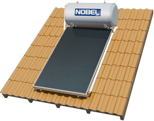 Nobel Solar Water Heater 200lt Glass 4 sq.m. Roof Tile Selective