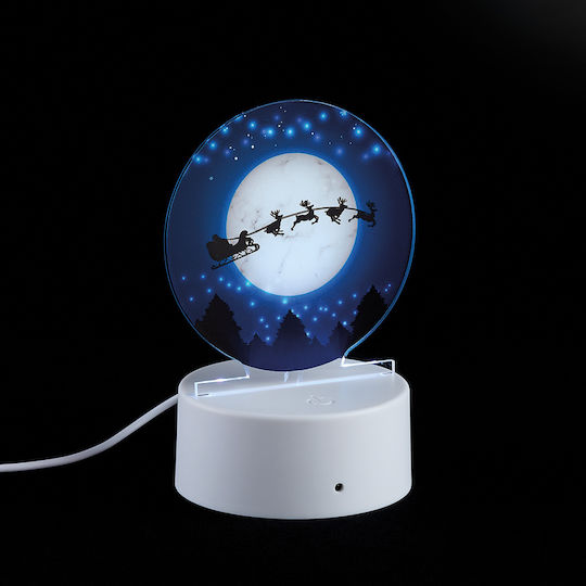 Adorex Iluminată De Crăciun Figurină Înălțime 14.5cm.