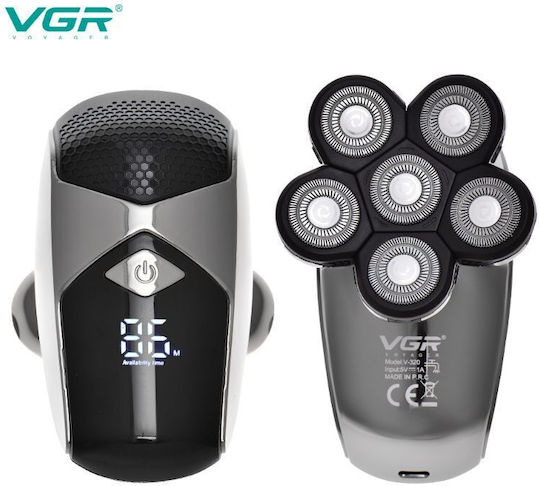 VGR V-320 Περιστρεφόμενη Ξυριστική Μηχανή Προσώπου Επαναφορτιζόμενη