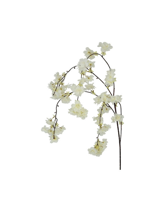 Marhome Ramură Decorativă Artificială Piersică White 94cm 1buc