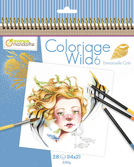 Anti-Stress Coloring Book Emmanuelle Colin