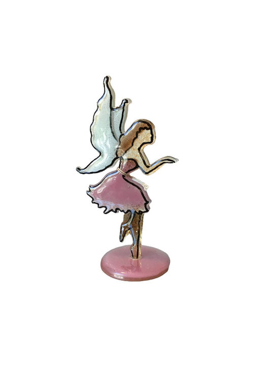 La Belle Maison Decorative Fairy Made of Glass D1291-1 7x7x17cm