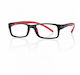 Centrostyle Men's Acetate Prescription Eyeglass Frame Black 15862
