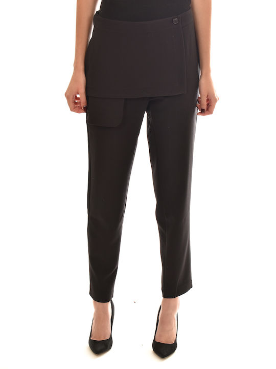 Semiology Damen Stoff Hose Black