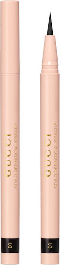Gucci Stylo Définition L'obscur Waterproof Pen Eye Liner 01 Eve Black 0.5gr