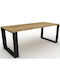 Desk Platinum Wooden Platinum 140x80x75cm