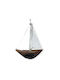 Angiolina Handmade Wall Decor Made of Wood 33x25cm