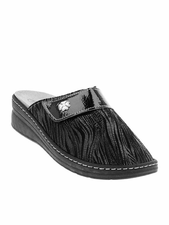 Emanuele Anatomical Women's Slippers Black