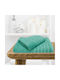 San Lorentzo Facecloth Melanie 50x90cm Turquoise Weight 500gr/m²