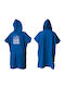 DS Drum Strandponcho Blau