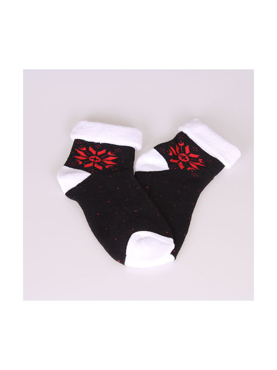 Katsenis Christmas Socks BLACK