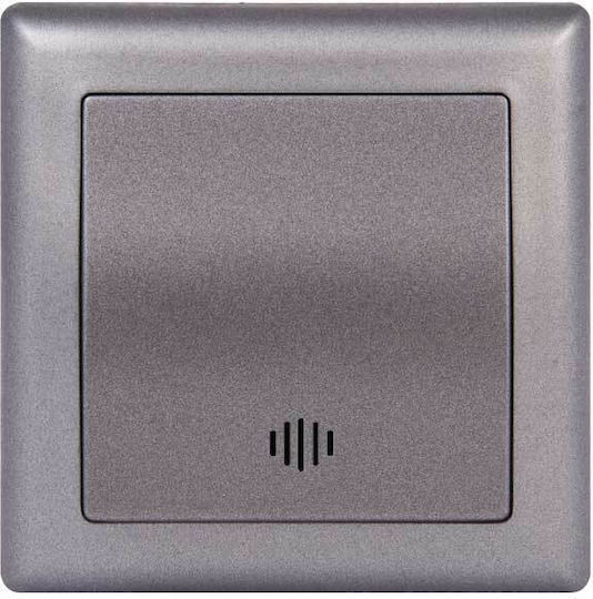 Mutlusan Daria Schalterknopf in Gray Farbe 10558