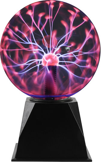 Total Gift Διακοσμητικό Φωτιστικό Plasma Ball 6x25εκ.