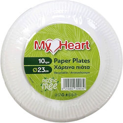 My Heart Party Plate 10 Pieces
