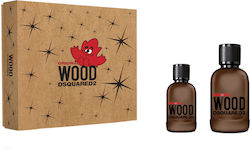 Dsquared2 Wood Original Ανδρικό Σετ με Eau de Parfum