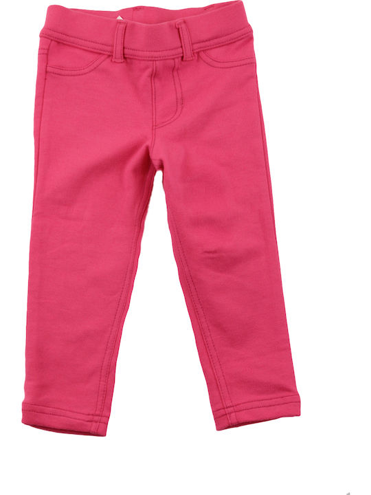 Kids' Denim Pants Fuchsia