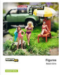 Miniatur-Spielzeug Beach Girls