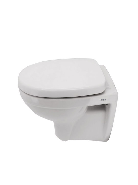 Huida Salto Wandhängende Toilette Ohne Deckel Weiße