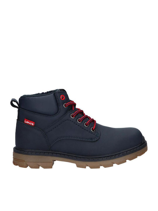 Levi's Kinderstiefeletten mit Schnürsenkeln Blau