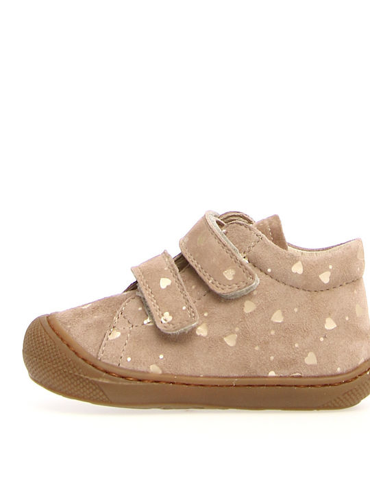 Naturino Cocoon Kids Leather Boots Beige