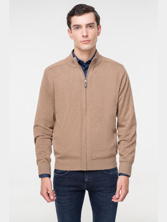 Redmond Men's Cardigan Camel