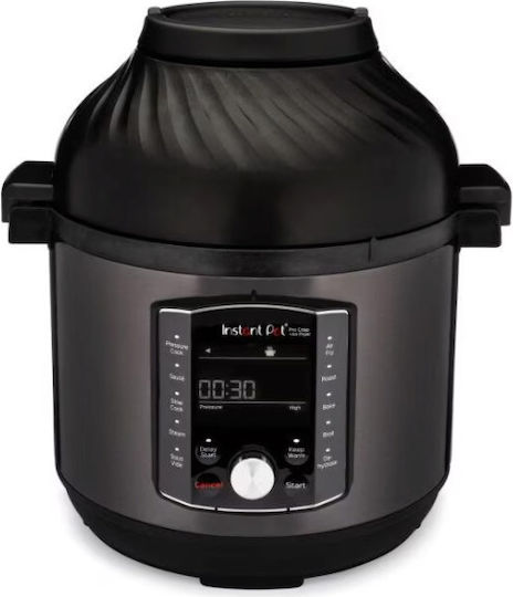 Instant Pot Pro Crisp 8 Πολυμάγειρας 1500W Μαύρος