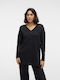 Vero Moda Damen Langarm Pullover Black