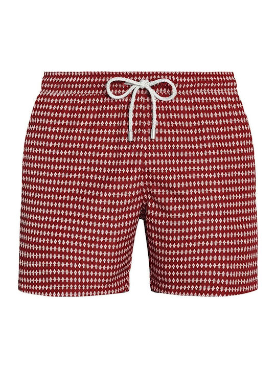 Herren Badebekleidung Shorts Burgundisch
