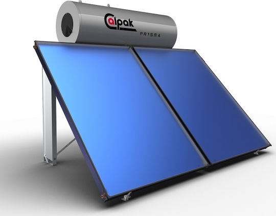 Calpak Prisma Ηλιακός Θερμοσίφωνας 3lt Glass Τριπλής Ενέργειας Αντλίας Θερμότητας 4τ.μ. Επιλεκτικός